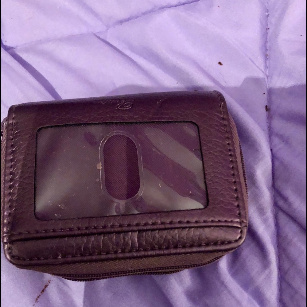 Purple Buxton multi card wallet